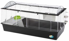  Клеткa для грызунов Ferplast Casita 120, 119 см x 58 см x 60 см, белый цв./черный цв./серый цв.