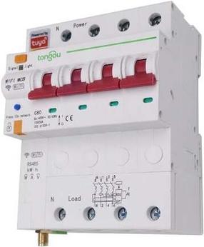 Kaitse Tuya Smart 4-Pole Circuit Breaker, 690 g, 400 V