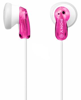 Juhtmega kõrvaklapid Sony MDR-E9LP, valge v./roosa v.