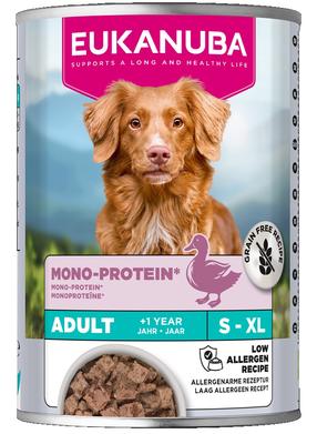 Märg koeratoit Eukanuba Mono Protein, pardiliha, 0.4 kg