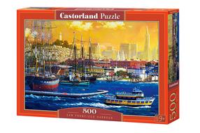Pusle Castorland San Francisco Harbour 53735, 33 cm x 47 cm, 500 tk, mitmevärviline