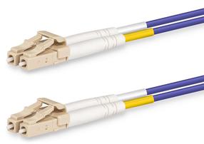 Сетевой кабель Lanview LC - LC LVO231811 LC Duplex, LC Duplex, 2 м, фиолетовый цв.