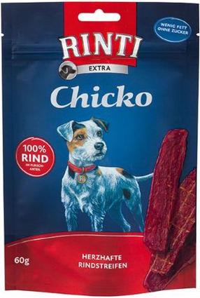 Koeramaius RINTI Chicko Beef Stripes, veiseliha, 0.06 kg