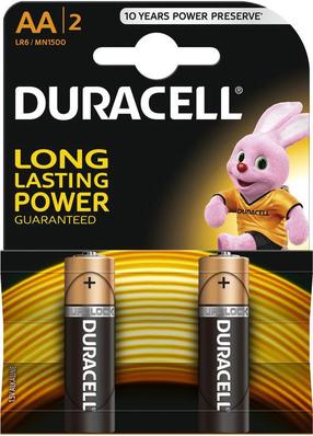 Батареи Duracell, AA