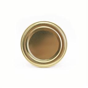 Stiklainių dangtelis Okko PSKO-GOLD25, aukso sp., 82 mm, 25 vnt.