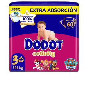 Mähkmed Dodot Extra Activity, 3 suurus, 6 - 10 kg, 60 tk