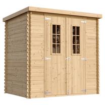 Sodo namelis Timbela M311C, 142 cm x 204 cm x 200 cm, rusva sp.