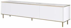 TV-kapp Kalune Design Imaj, kuld v./marmor v., 35 cm x 180 cm x 45.2 cm