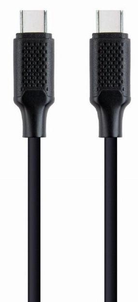 Kabelis Gembird CC-USB2-CMCM100-1.5M, 2 x USB Type C male, 150 cm, juoda sp., 100 W