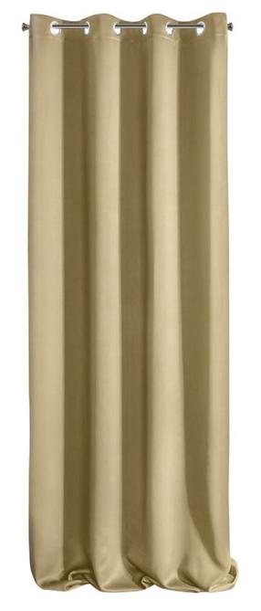 Naktinė užuolaida ZKBG-06, smėlio sp., 135 cm x 250 cm