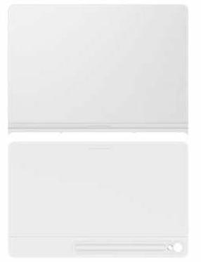 Planšetinių kompiuterių dėklas Samsung Smart Book Cover Galaxy Tab S10 FE+, balta sp., 10.9"