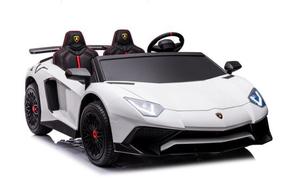 Vaikiškas elektromobilis Lean Toys Lamborghini A8803, balta sp.