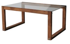 Kavos staliukas Kalune Design Via, ruda sp., 85 cm x 55 cm x 40 cm