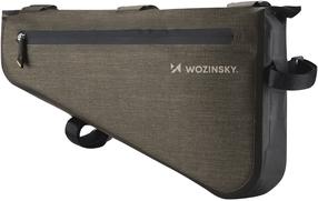 Dviračio krepšys Wozinsky Bicycke Frame Bag WBB15BK, poliesteris, pilka sp.