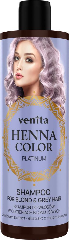 Тонирующий шампунь Venita Platinum, 300 мл