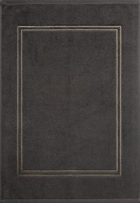 Vonios grindų kilimėlis Olivia, tamsiai pilka sp., 70 cm x 50 cm