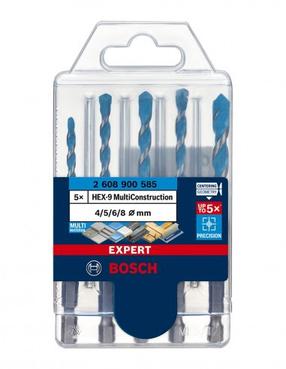 Puuride komplekt Bosch Expert MultiConstruction 2608900585, universaalne, hex 1/4, 4 mm x 10 cm