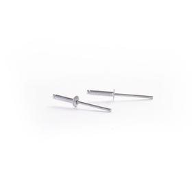 Aliumininės kniedės pusapvale galva Haushalt, 4.8 mm x 8 mm, 50 vnt.