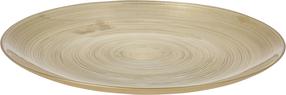Servēšanas šķīvis 044200070, Ø 28 cm, zelta krās., stikls