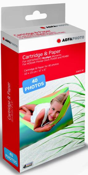 Kassett fotoprinterile AgfaPhoto AMOC80, kaadrite arv 20 x 4 tk