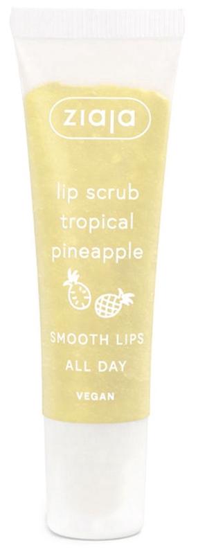 Lūpų šveitiklis Ziaja Tropical Pineapple, 12 ml