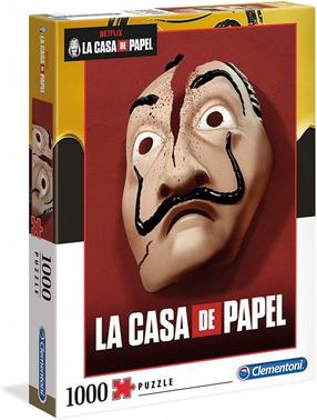Dėlionė Clementoni La Casa De Papel 39533, 70 cm x 50 cm, 1000 vnt.