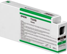 Картридж для струйного принтера Epson Singlepack Green UltraChrome HDX/HD T54XB00, зеленый цв., 350 мл