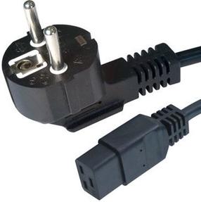 Vads Gembird Schuko / IEC320 IEC-320-C19, Schuko, 1.8 m, melna krās.