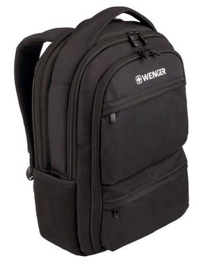 Portatīvā datora mugursoma Wenger Notebook Backpack 15'', melna krās., 15"