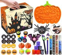 Sensorinis spaudomas žaislas, rinkinys Lean Toys Halloween, įvairių spalvų
