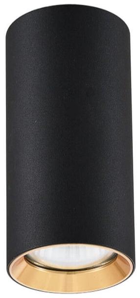 Lampa griesti Light Prestige Manacor LP-232/1D - 170 BK/GD, GU10, 1 x 50 W, zelta krās./melna krās. / melna krās., 6 x 6 x 9 cm