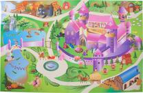 Žaidimų kilimėlis SunBaby Castle B05.052.1.1, 80 cm x 120 cm, įvairių spalvų