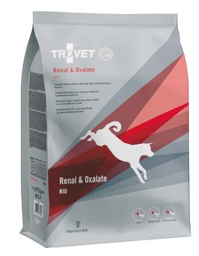 Sausas šunų maistas Trovet Renal & Oxalate RID, kukurūzai, 3 kg