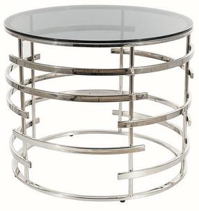 Kavos staliukas Livia, pilka sp., 60 cm x 60 cm x 50 cm