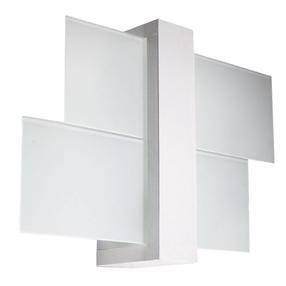 Šviestuvas sieninis Sollux Feniks White, E27, 1 / balta sp.