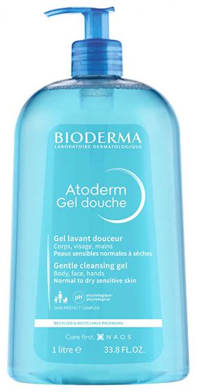 Kūno prausimosi želė Bioderma Atoderm Gentle, 1000 ml