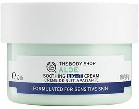 Sejas krēms The Body Shop Aloe Soothing Night Cream, 50 ml