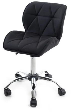 Darbo kėdė Happygame 1120, 55.5 x 47.5 x 73.5 - 84.5 cm, juoda sp.
