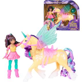 Figūrėlių rinkinys Spin Master Unicorn Academy Wing Magic Ava & Leaf, 2 vnt., įvairių spalvų