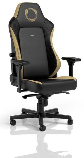 Žaidimų kėdė Noblechairs Hero The Elder Scrolls Online Edition, aukso sp./juoda sp./tamsiai pilka sp.