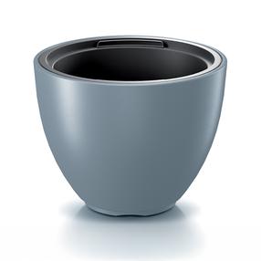 Puķu pods Prosperplast Heos, plastmasa, Ø 30 cm, gaiši pelēka krās.