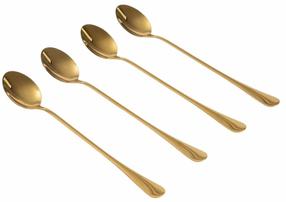 Lusikas Homla Abele Basic, roostevaba teras, kuldne v., 4 tk, 19 cm
