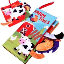 Knygelė Lean Toys Animals ZA4185, 4 cm, įvairių spalvų