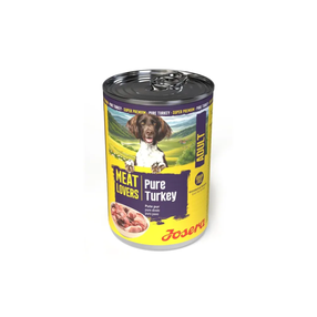 Влажный корм для собак Josera Meat Lovers Pure, индюшатина, 0.4 кг