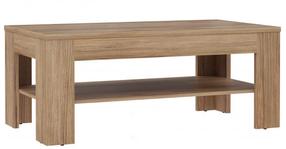Kavos staliukas Forte Freetown, ruda sp., 110 cm x 60 cm x 45.5 cm