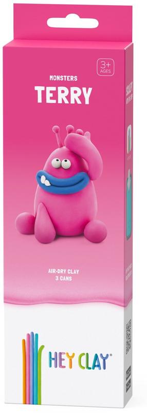 Veidošanas pasta Hey Clay Monster Terry 30081E