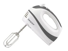 Rankinis plakiklis Beper Handmixer 300W P102SBA100, balta sp./pilka sp.