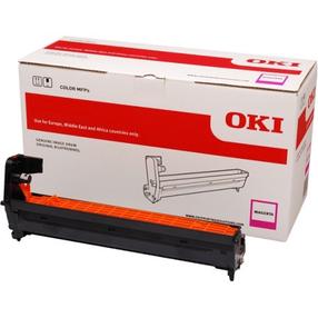 Оригинальные магнитные барабан (Drum) Oki 46507306, фуксия (magenta) цв.
