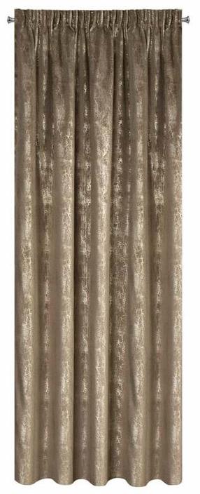 Naktinė užuolaida Ingrid, ruda sp., 140 cm x 270 cm