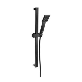 Rokas dušas komplekts Ferro Sinus Black N170BL-B, melna krās.